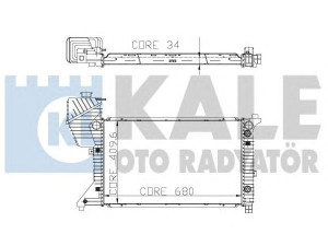 KALE OTO RADYATÖR 330200 radiatorius, variklio aušinimas 
 Aušinimo sistema -> Radiatorius/alyvos aušintuvas -> Radiatorius/dalys
901 500 24 00, 901 500 2400, 901 500 28 00