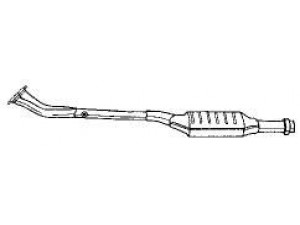 AKS DASIS SG15139 katalizatoriaus keitiklis