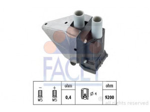 FACET 9.6217 ritė, uždegimas 
 Kibirkšties / kaitinamasis uždegimas -> Uždegimo ritė
A 000 150 04 80, A 000 150 05 80