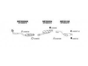 VENEPORTE 500190 išmetimo sistema 
 Išmetimo sistema -> Išmetimo sistema, visa