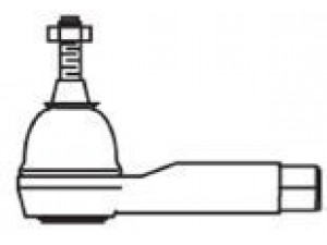 FRAP 4123 skersinės vairo trauklės galas 
 Vairavimas -> Vairo mechanizmo sujungimai
95967285, 95967285