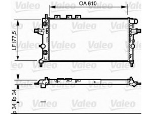 VALEO 732548 radiatorius, variklio aušinimas 
 Aušinimo sistema -> Radiatorius/alyvos aušintuvas -> Radiatorius/dalys
1300197, 1300216, 1300241, 1300197