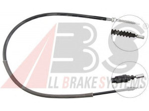 A.B.S. K13127 trosas, stovėjimo stabdys 
 Stabdžių sistema -> Valdymo svirtys/trosai
4745.N3
