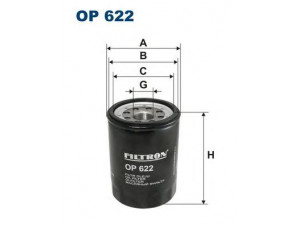 FILTRON OP622 alyvos filtras 
 Filtrai -> Alyvos filtras
1560187308, 8943406970, 8943406971