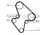 ROULUNDS RUBBER RR1319K1 paskirstymo diržo komplektas 
 Techninės priežiūros dalys -> Papildomas remontas
0831.04, 0831.44, 0831.45, 0831.Q6