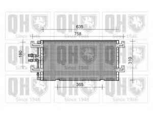 QUINTON HAZELL QCN170 kondensatorius, oro kondicionierius 
 Oro kondicionavimas -> Kondensatorius
701 820 413D, 701 820 413H, 7D0 820 413A