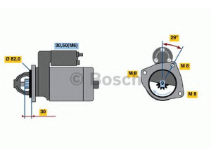 BOSCH 0 001 223 024 starteris
504201467