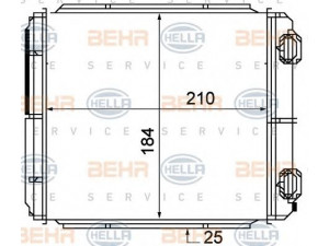 HELLA 8FH 351 315-371 šilumokaitis, salono šildymas 
 Šildymas / vėdinimas -> Šilumokaitis
77 01 206 524