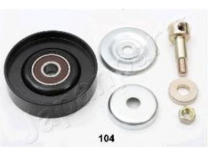 JAPANPARTS RP-104 kreipiantysis skriemulys, V formos rumbuotas diržas 
 Diržinė pavara -> V formos rumbuotas diržas/komplektas -> Laisvasis/kreipiamasis skriemulys
11925-AX011, 11927-AX010