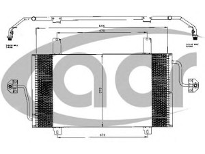 ACR 300528 kondensatorius, oro kondicionierius 
 Oro kondicionavimas -> Kondensatorius
09161208, 4500908, 9161208, 7701044406