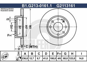 GALFER B1.G213-0161.1 stabdžių diskas 
 Stabdžių sistema -> Diskinis stabdys -> Stabdžių diskas
5 69 013, 5 69 020, 5 69 030, 90008005