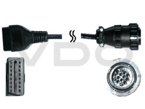 VDO A2C59513466 OBD kabelis, savidiagnostikos blokas