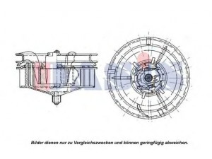 AKS DASIS 448177N elektrovariklis, vidinis pūtiklis
1575576, G178810130020, AL58527