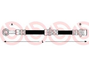 BREMBO T 52 016 stabdžių žarnelė 
 Stabdžių sistema -> Stabdžių žarnelės
GBH90284, GBH90289, 1987476155