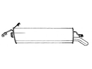 AKS DASIS SG20641 galinis duslintuvas