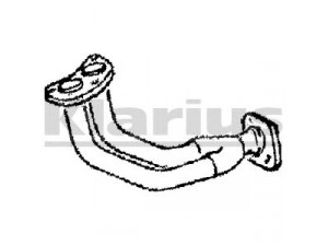 KLARIUS 301602 išleidimo kolektorius 
 Išmetimo sistema -> Išmetimo vamzdžiai
200107C150, 200107C150