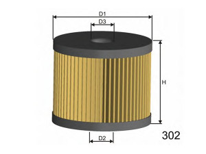 MISFAT F101 kuro filtras 
 Degalų tiekimo sistema -> Kuro filtras/korpusas
190165, 190177, 190677, 1906A5