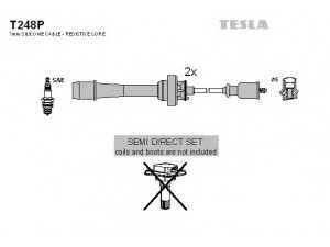 TESLA T248P uždegimo laido komplektas 
 Kibirkšties / kaitinamasis uždegimas -> Uždegimo laidai/jungtys
FP85-18-140A, FP86-18-140A