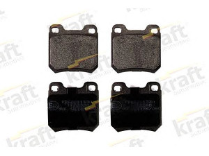 KRAFT AUTOMOTIVE 6011530 stabdžių trinkelių rinkinys, diskinis stabdys 
 Techninės priežiūros dalys -> Papildomas remontas
1605047, 1605687, 1605799, 1605924