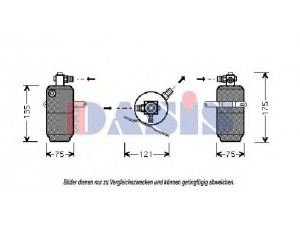 AKS DASIS 803250N džiovintuvas, oro kondicionierius 
 Oro kondicionavimas -> Džiovintuvas
1708300083, A1708300083