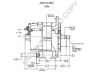 PRESTOLITE ELECTRIC A0014729LC kintamosios srovės generatorius
FO45287, RE522329