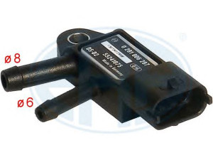 ERA 550816 jutiklis, išmetimo slėgis 
 Elektros įranga -> Jutikliai
51855119, 51908411, 55241075, 55241075