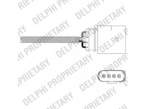 DELPHI ES20342-12B1 lambda jutiklis 
 Variklis -> Variklio elektra
030 906 262D, 030 906 262E, 030 906 262L