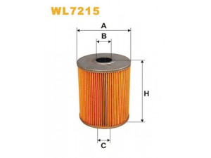 WIX FILTERS WL7215 alyvos filtras 
 Techninės priežiūros dalys -> Techninės priežiūros intervalai
1669779, 95VW6714AA, 021115561A
