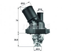 MAHLE ORIGINAL TI 200 90 termostatas, aušinimo skystis 
 Aušinimo sistema -> Termostatas/tarpiklis -> Thermostat
1351105, 1476205, 1505640, 4L5G-8575-BC