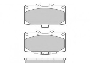 E.T.F. 12-1271 stabdžių trinkelių rinkinys, diskinis stabdys 
 Techninės priežiūros dalys -> Papildomas remontas
26296AE120, 26296FA100, 26296FA102