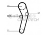 CONTITECH CT631 paskirstymo diržas 
 Techninės priežiūros dalys -> Papildomas remontas
MD009277, MD009666, MD009667, MD113561