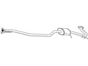AKS DASIS SG23430 vidurinis duslintuvas