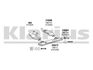 KLARIUS 930435E išmetimo sistema 
 Išmetimo sistema -> Išmetimo sistema, visa