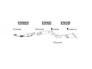 VENEPORTE 630077 išmetimo sistema 
 Išmetimo sistema -> Išmetimo sistema, visa