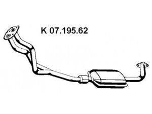 EBERSPÄCHER 07.195.62 katalizatoriaus keitiklis
58 54 421, 8 58 033, 8 58 155