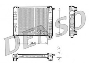 DENSO DRM26003 radiatorius, variklio aušinimas 
 Aušinimo sistema -> Radiatorius/alyvos aušintuvas -> Radiatorius/dalys
SE021117002C, X039598150