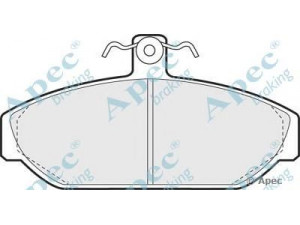 APEC braking PAD419 stabdžių trinkelių rinkinys, diskinis stabdys 
 Techninės priežiūros dalys -> Papildomas remontas
2711844, 2728715
