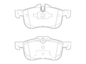 WAGNER WBP23112A stabdžių trinkelių rinkinys, diskinis stabdys 
 Techninės priežiūros dalys -> Papildomas remontas
GBP90342AF, SFP100511