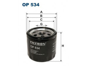 FILTRON OP534 alyvos filtras 
 Techninės priežiūros dalys -> Techninės priežiūros intervalai
04105409, 04105409AB, 4105409, 4105409AB