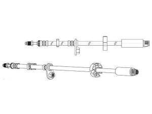 FERODO FHY2765 stabdžių žarnelė 
 Stabdžių sistema -> Stabdžių žarnelės
4806H0, 1498442080, 4806H0