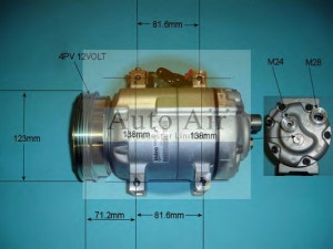 AUTO AIR GLOUCESTER 14-9688 kompresorius, oro kondicionierius 
 Oro kondicionavimas -> Kompresorius/dalys
8D0260805M, 8D0260811A, 8D0260805D