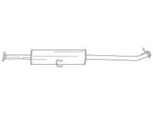 AKS DASIS SG23449 vidurinis duslintuvas