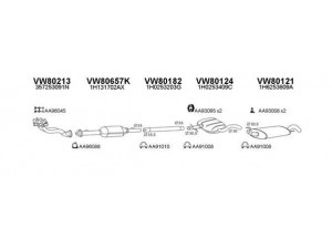 VENEPORTE 800080 išmetimo sistema 
 Išmetimo sistema -> Išmetimo sistema, visa