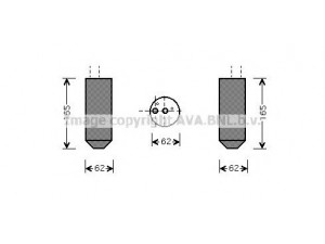 AVA QUALITY COOLING FTD348 džiovintuvas, oro kondicionierius 
 Oro kondicionavimas -> Džiovintuvas
46804649, 46804655