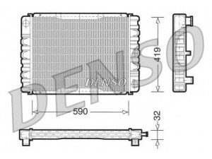 DENSO DRM33030 radiatorius, variklio aušinimas 
 Aušinimo sistema -> Radiatorius/alyvos aušintuvas -> Radiatorius/dalys
1257759