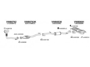 VENEPORTE 600101 išmetimo sistema 
 Išmetimo sistema -> Išmetimo sistema, visa