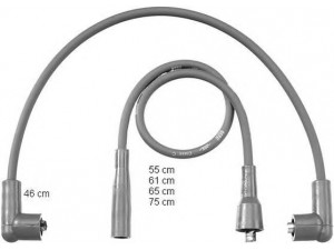 BERU ZEF768 uždegimo laido komplektas 
 Kibirkšties / kaitinamasis uždegimas -> Uždegimo laidai/jungtys