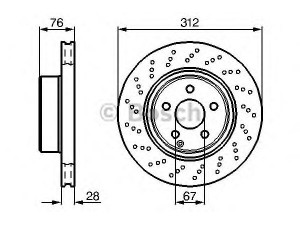 BOSCH 0 986 478 471 stabdžių diskas 
 Stabdžių sistema -> Diskinis stabdys -> Stabdžių diskas
220 421 09 12, A 220 421 09 12