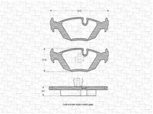 MAGNETI MARELLI 363702160547 stabdžių trinkelių rinkinys, diskinis stabdys 
 Techninės priežiūros dalys -> Papildomas remontas
34211156746, 34211156747, 34211157514