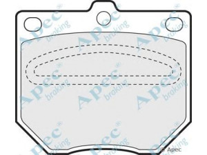 APEC braking PAD456 stabdžių trinkelių rinkinys, diskinis stabdys
41060N8525, 41060S6025, 41060S6085